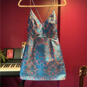 Free People Queen of Hearts Mini Dress. Perfect condition, super cute!